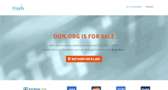 Desktop Screenshot of oun.org